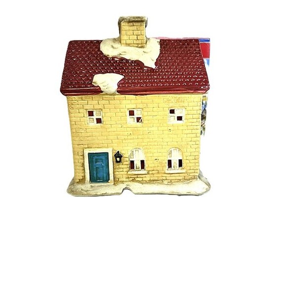 Winter Valley Cottages Porcelain Lighted House – Post Office Village Building - Picture 5 of 10